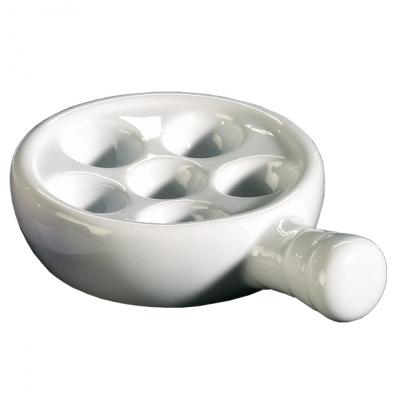 Snail-Shaped Dish - White