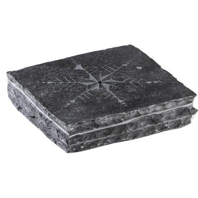 Skewer Slate Plate - 100x100x25mm