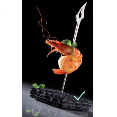 Skewer Slate Plate - 100x100x25mm