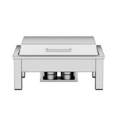 BROGGI - MANHATTAN Rectangluar Chafing Dish 1/1 w/Stand