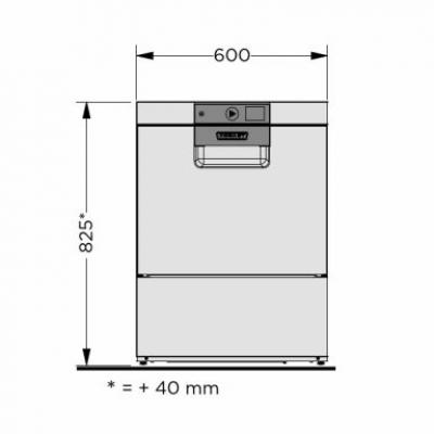 Hobart PREMAX FP Undercounter Glass & Dishwasher
