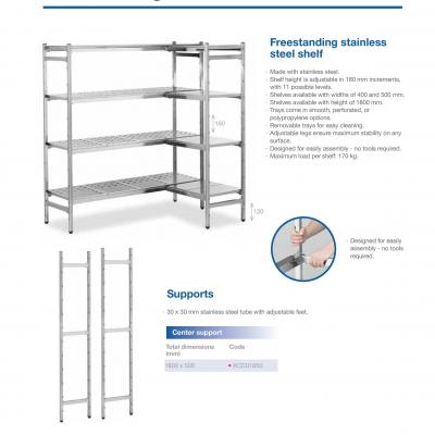 1800X500mm Center support