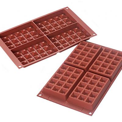 Waffle 130x81x17mm 4indents