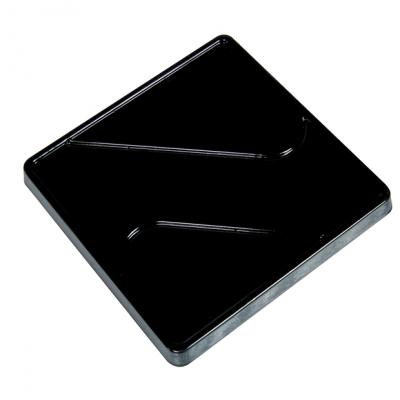 Monoportion Tray Black -85x85x7mm 